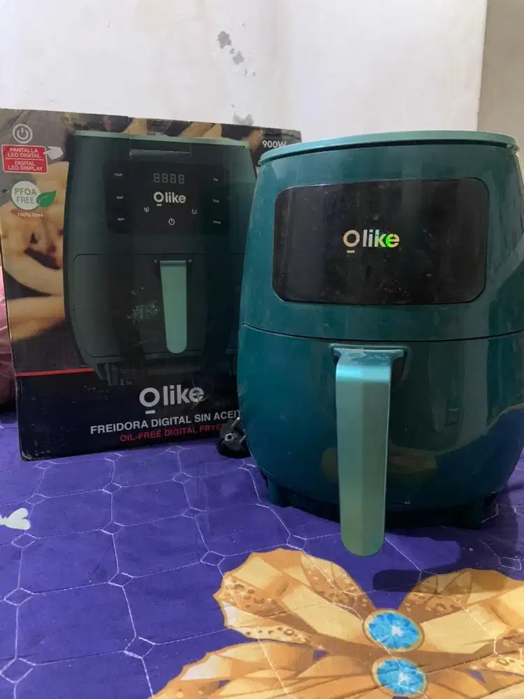 Air Fryer Olike Digital 900W – Masih Normal, Lengkap Dus