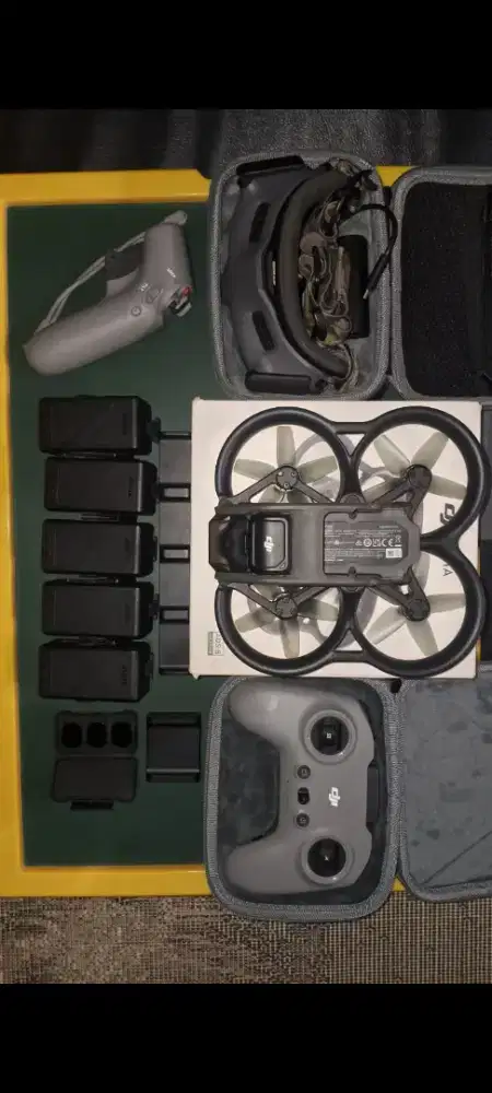 Dji Avata dengan Googles 2 Rc2 dan 5 Baterai