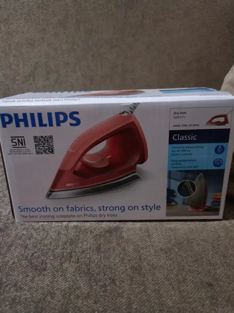 Setrika philips baru