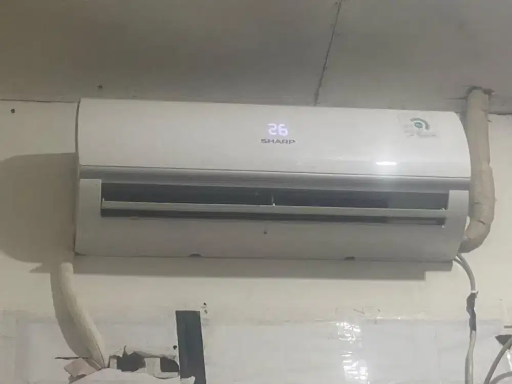 AC Sharp 1 PK Bekas Mulus Dingin Normal Lengkap Siap Pakai