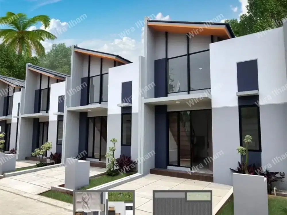 Rumah dekat ke Stasiun Cisauk dan Mall Aeon BSD Free Mezzanine