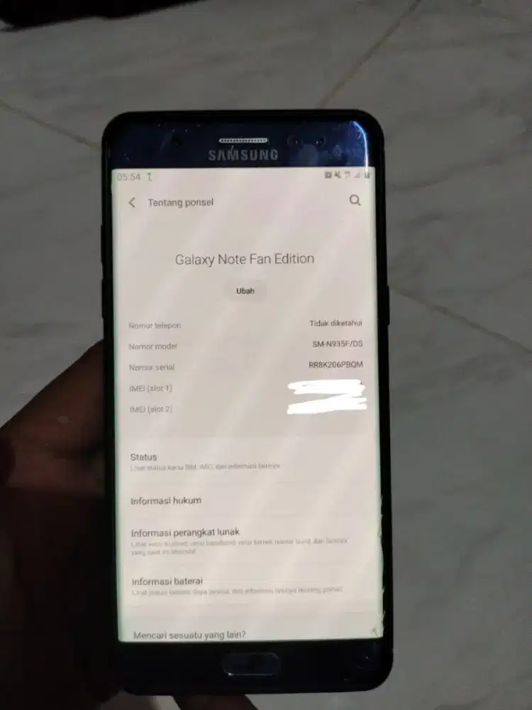 Samsung galaxy note FE 4/64gb