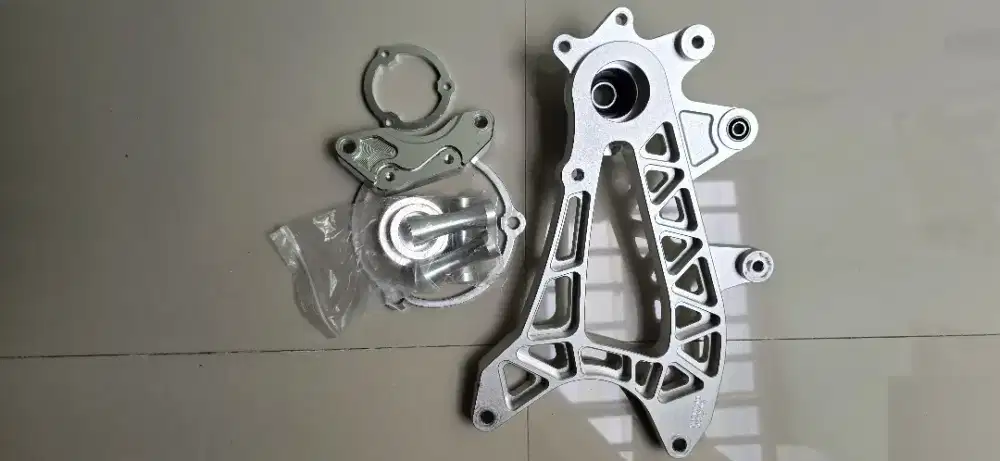Swing arm + cover bak cvt + filter udara + windshield new nmax