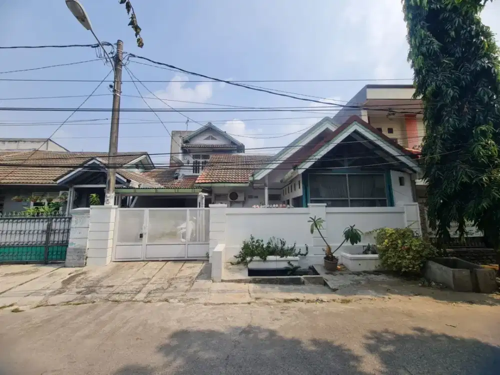 Rumah dijual, Murah 1,5 Lantai Wisma Asri, 7 Menit Ke Stasiun Bekasi