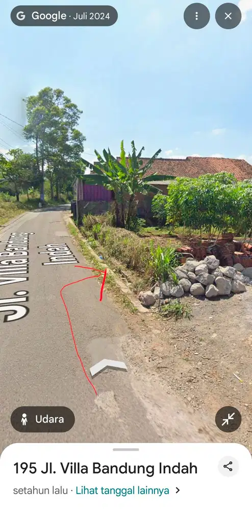 Dijual Tanah Pinggir Jalan Strategis