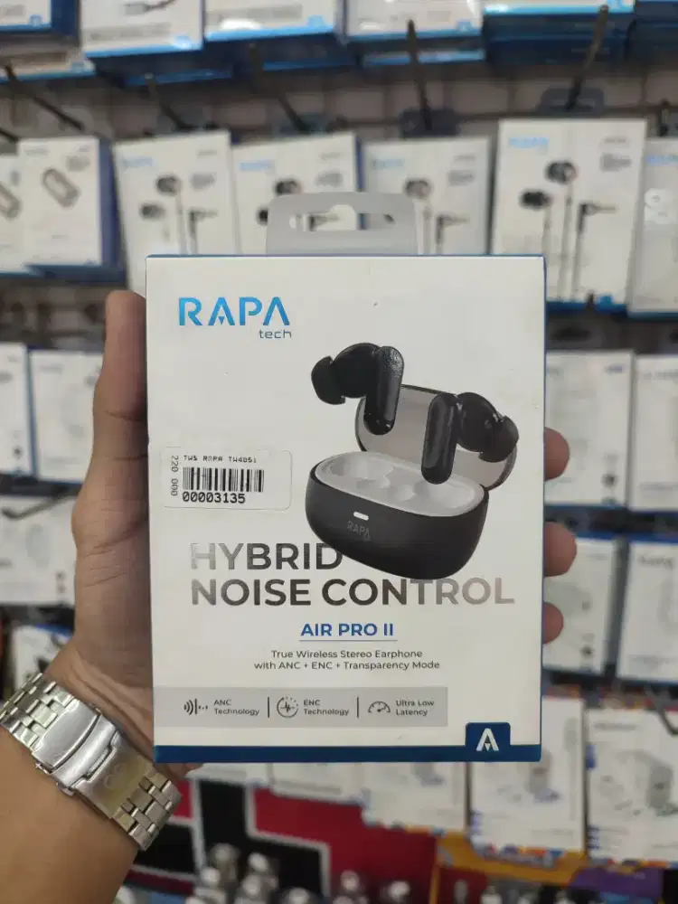 RAPAtech Air PRO II TWS Bluetooth ANC and ENC