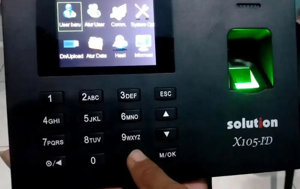 Mesin Absensi Solution X105 / X-105 USB LAN - Fingerprint X105ID