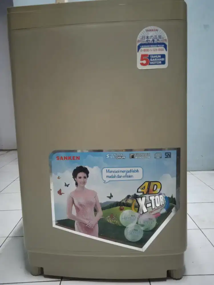 Jual cepat mesin cuci 1 tabung