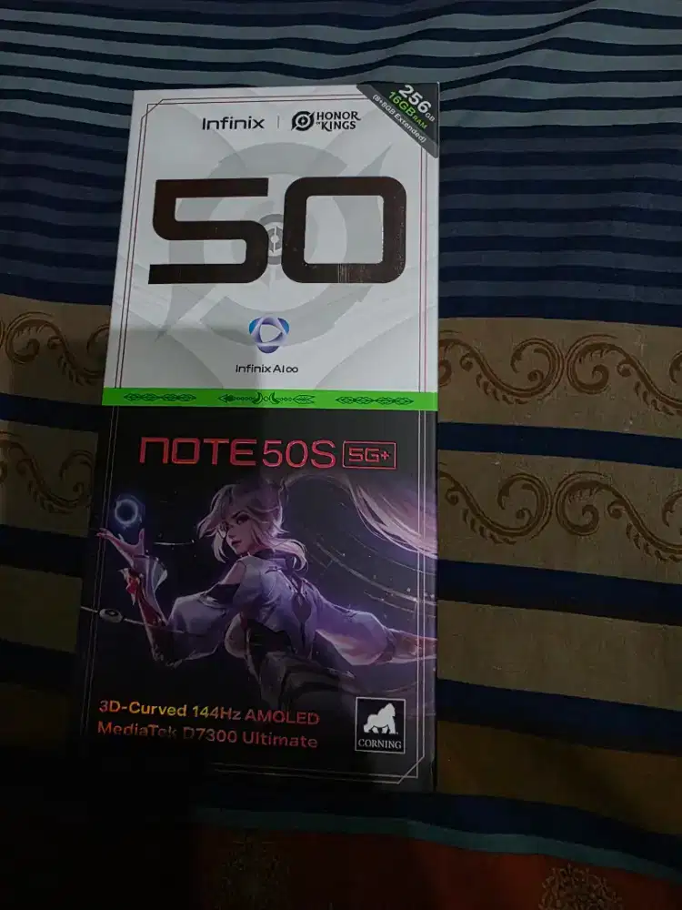 Infinix Note 50S 5G 8/256 Titanium Grey Garansi Panjang
