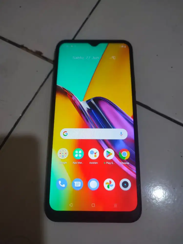 Dijual hp realme Narzo 50i prime, ram 3/32, batangan