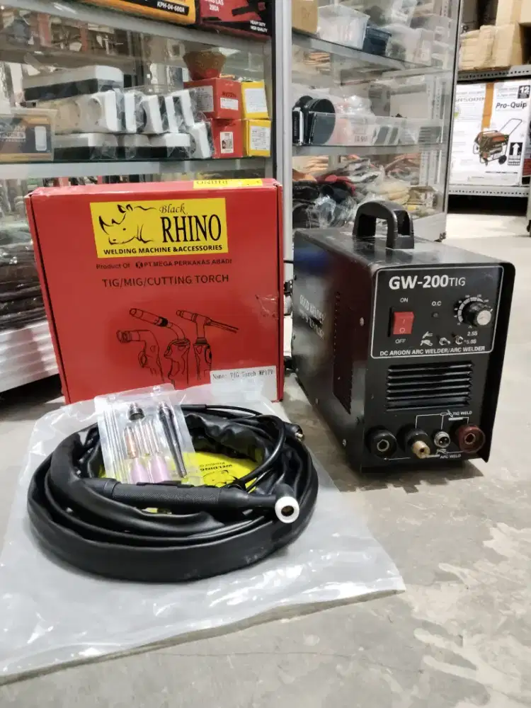 Mesin las bekas TIG Argon 200A Good Welder Listrik Inverter IGBT DC
