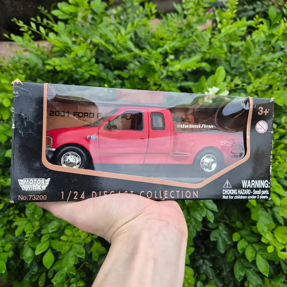 2001 FORD-F150 Flareside Supercab Motor Max no 73200 1/24 die cast