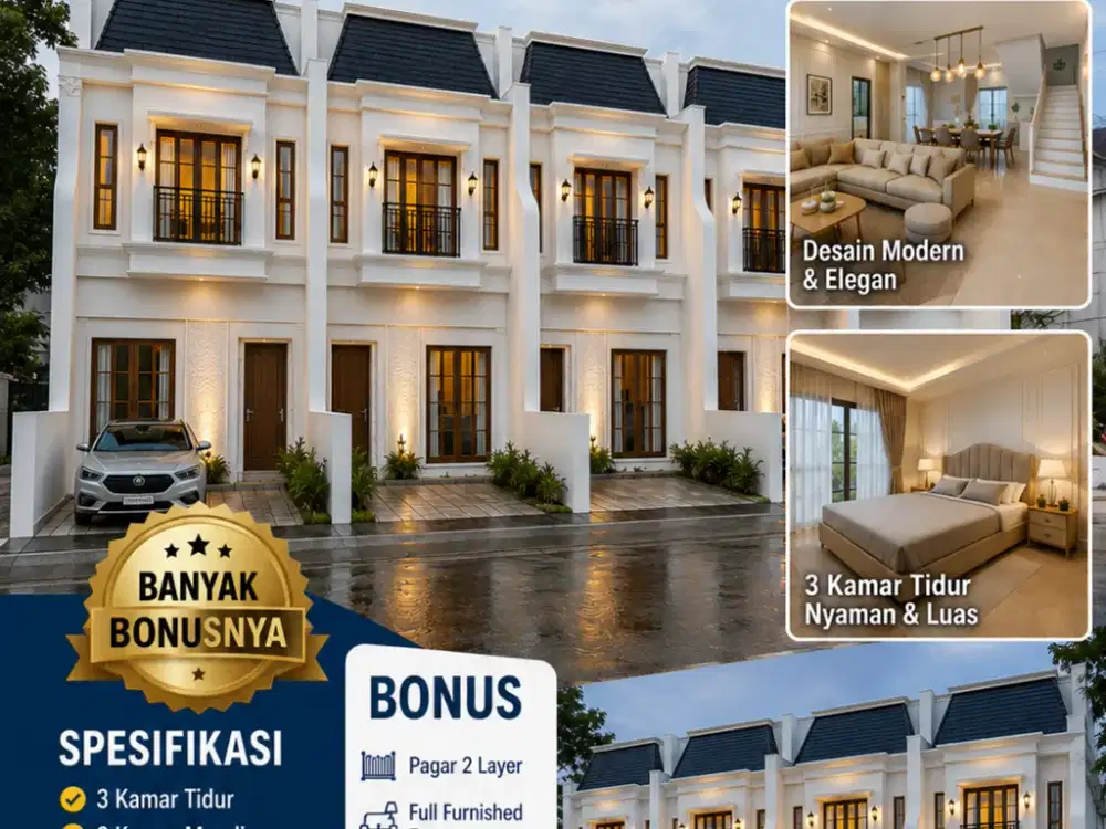 RUMAH MEWAH KAWASAN ELIT DEKAT SEKOLAH ELIT JL STM ATAS
