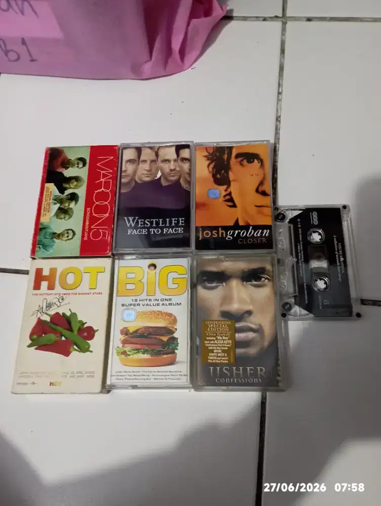 Kaset pita koleksi campur