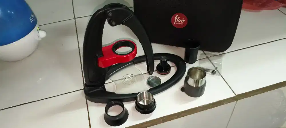 Mesin Alat Kopi Espresso Manual Brew Flair Classic Fullset Siap Pakai