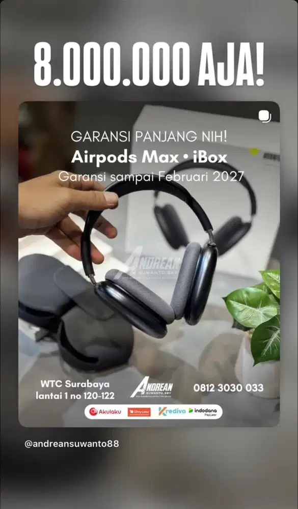 Second Airpods Max ibox