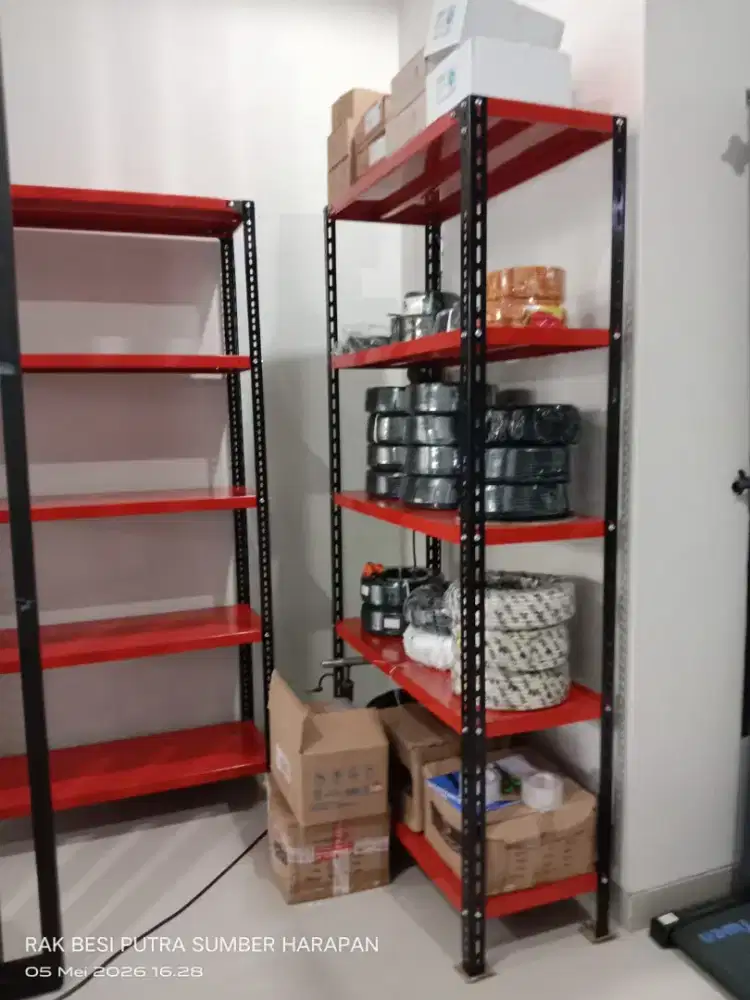 RAK BESI READY STOK BERBAGI MACAM UKURAN