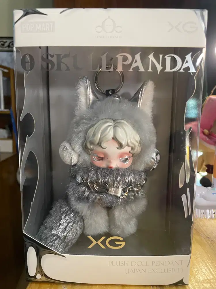 Skullpanda XG New, original Pop Mart Jepang