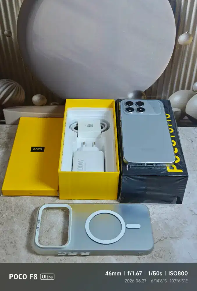 Poco F8 pro 12/512gb titanium silver