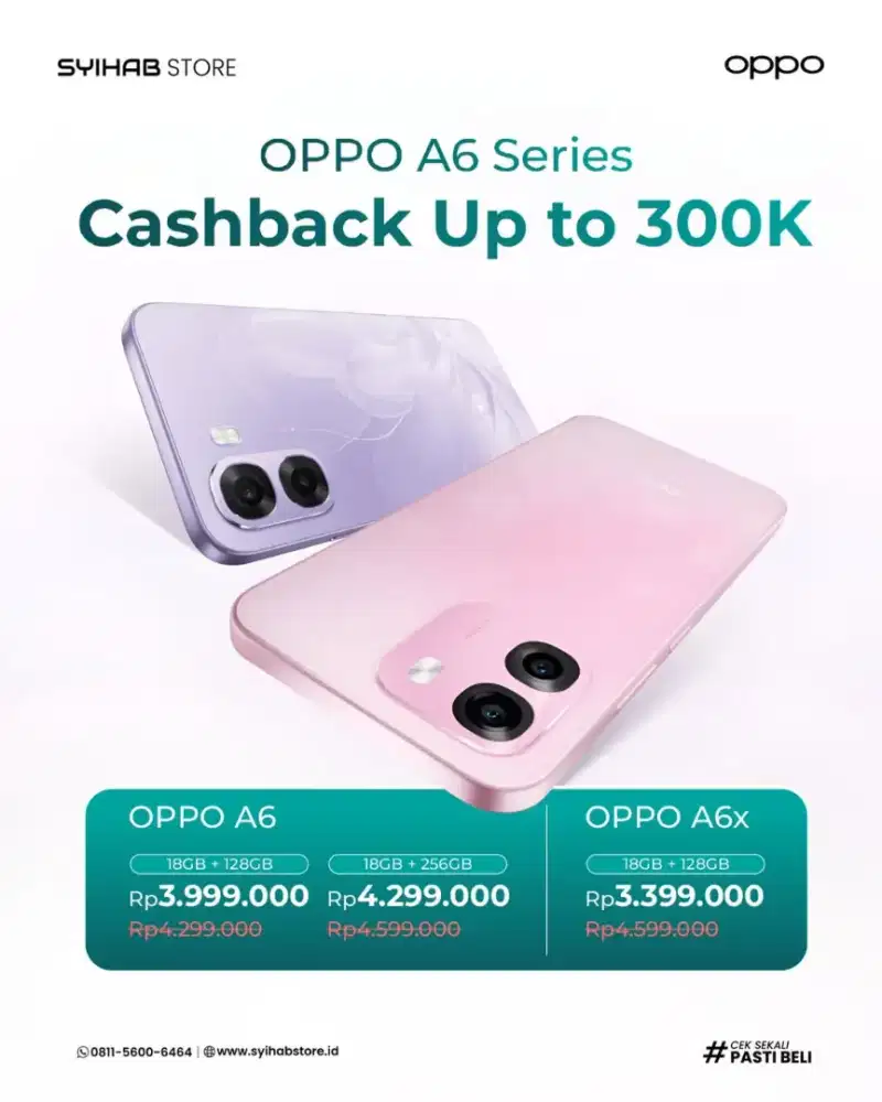 OPPO A6 DISKON 300RB
