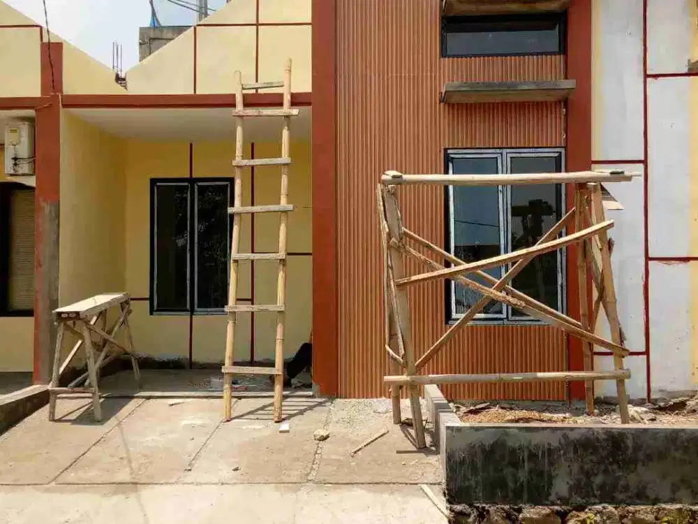 Rumah baru scandinavian bisa costum layout akad ready stok.
