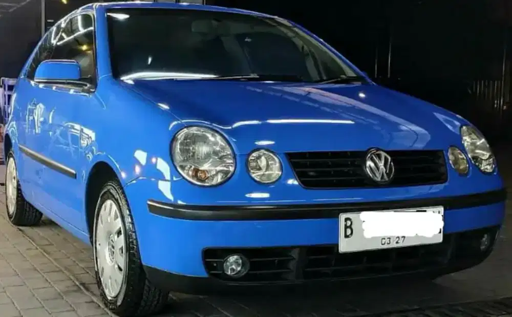 VW Polo 2 Pintu Antik 1.4 Manual MT Color Blue on Black Tahun NIK2003