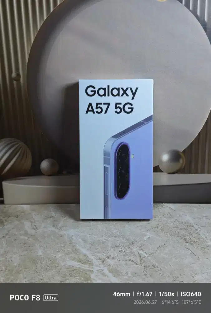 Samsung A57 12/256gb lilac baru