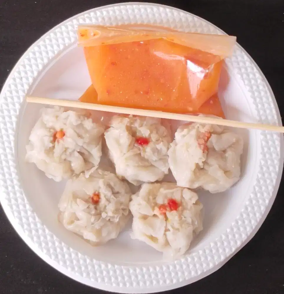 Ready dimsum ayam+saos