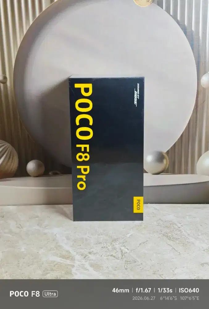 Poco F8 pro 12/512gb baru