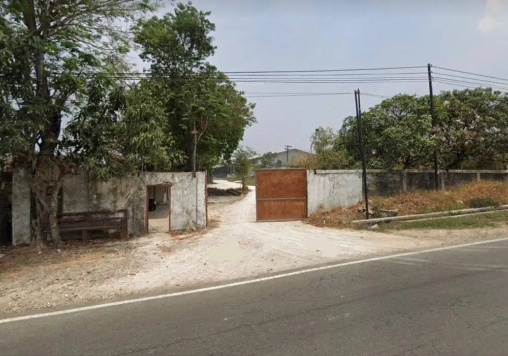Dijual Lelang Murah Tanah + Pabrik 2,1HA di 0 Jl Raya Daendles Gresik