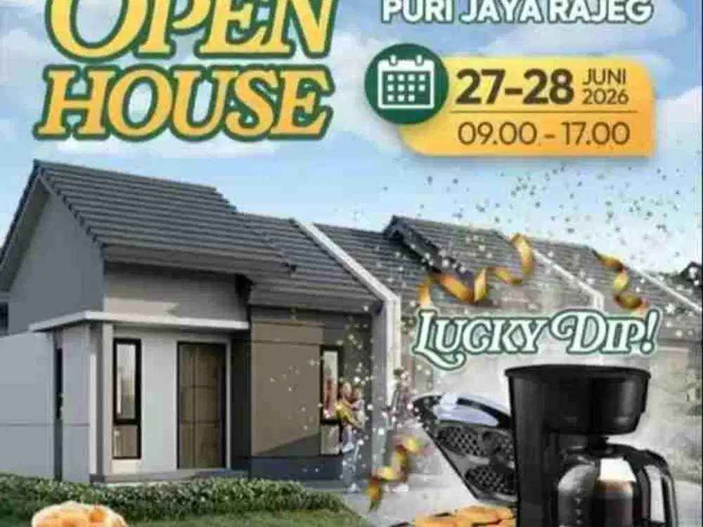 Open house perumahan PURI JAYA RAJEG TANGERANG HARGA dari 200jutaan