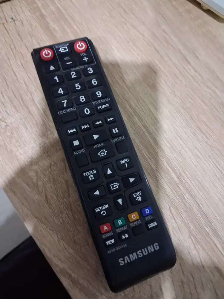 Remote smart TV samsung
