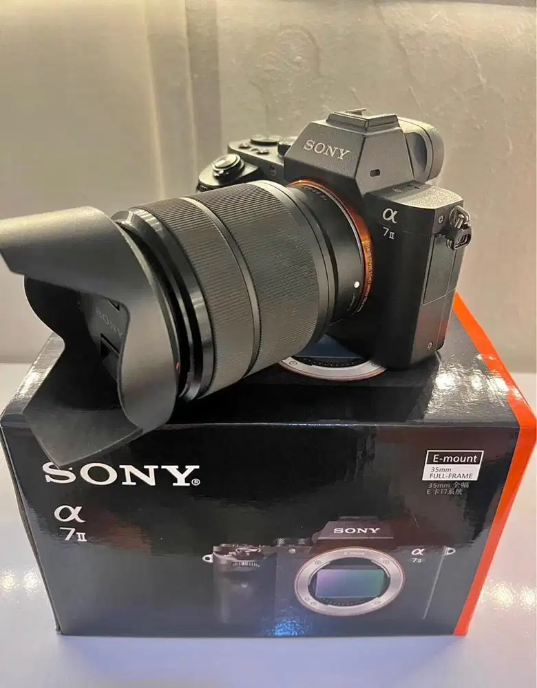 SONY A7 MARK II + LENSA
