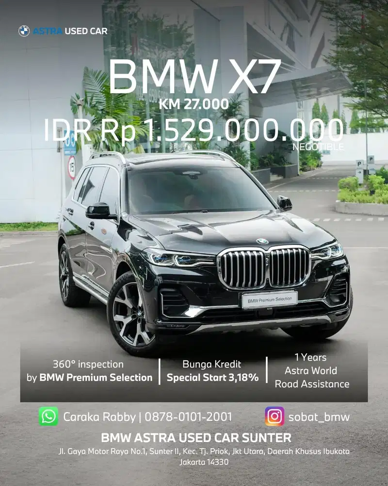Bmw X7 xDrive40i 2022 good condition