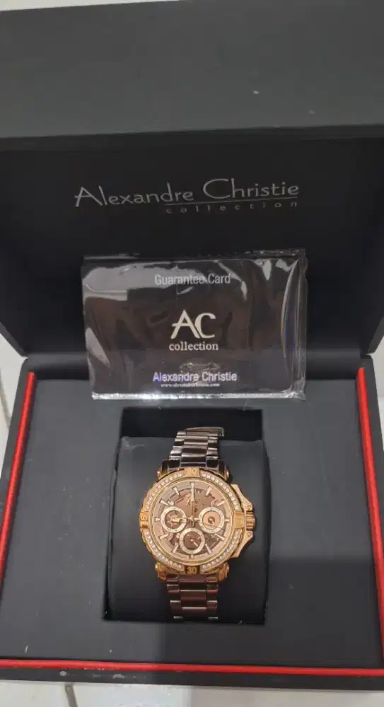 Jual jam tangan merk Alexander Christie Original