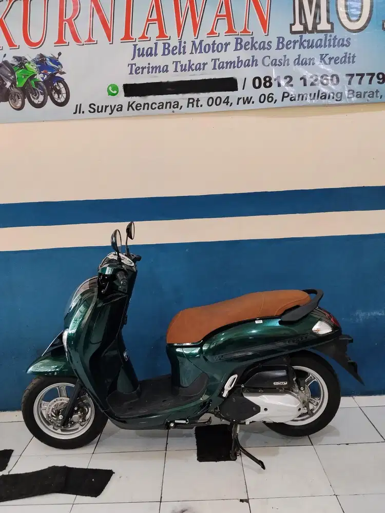 JUAL HONDA SCOOPY NEW 2025 KM LOW 1RB!