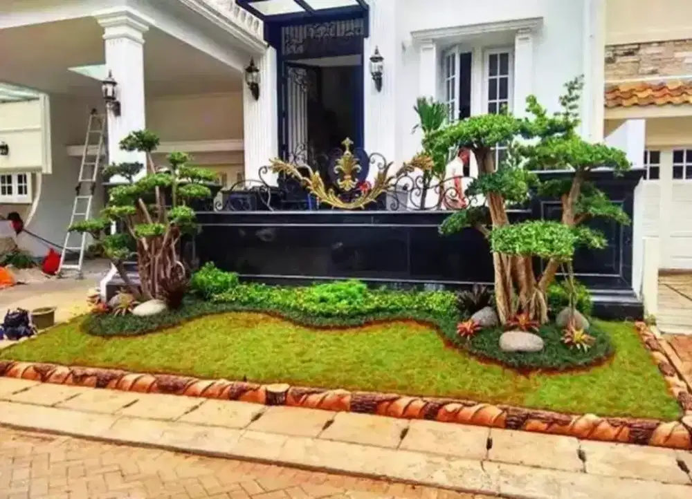 Tukang pembuat Taman dan kolam ikan koi