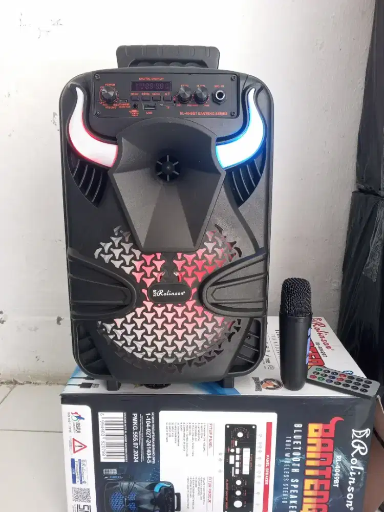 Speaker karaoke 8 in wireless