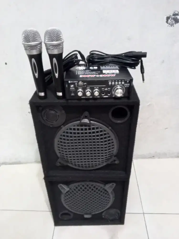 Sound karaoke rumahan 8 in