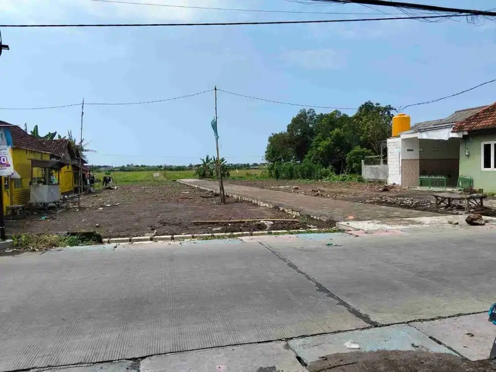 Sisa 11 Unit Tanah Kavling Pekarangan siap Bangun di Ds Kragan, Gedangan, Sda