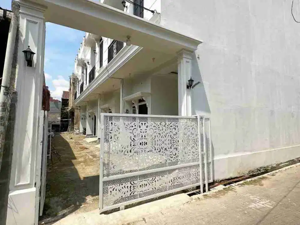 Jual Rumah Baru Siap Huni Cluster Di Condet Kramat jati Jakarta Timur Murah 2 lantai