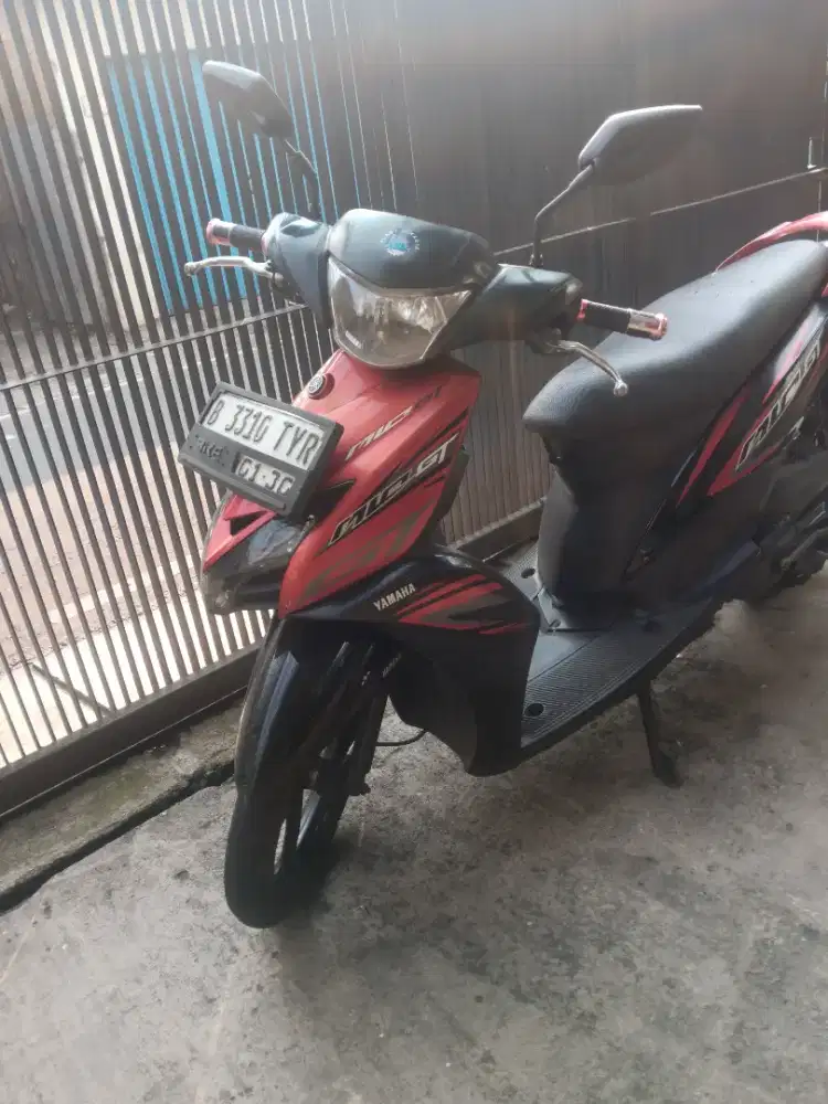 YAMAHA MIO GT 2014 MULUS ORISINIL SURAT KOMPLIT