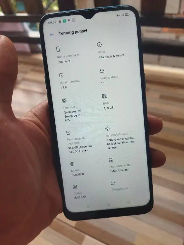 realme 5i hp only