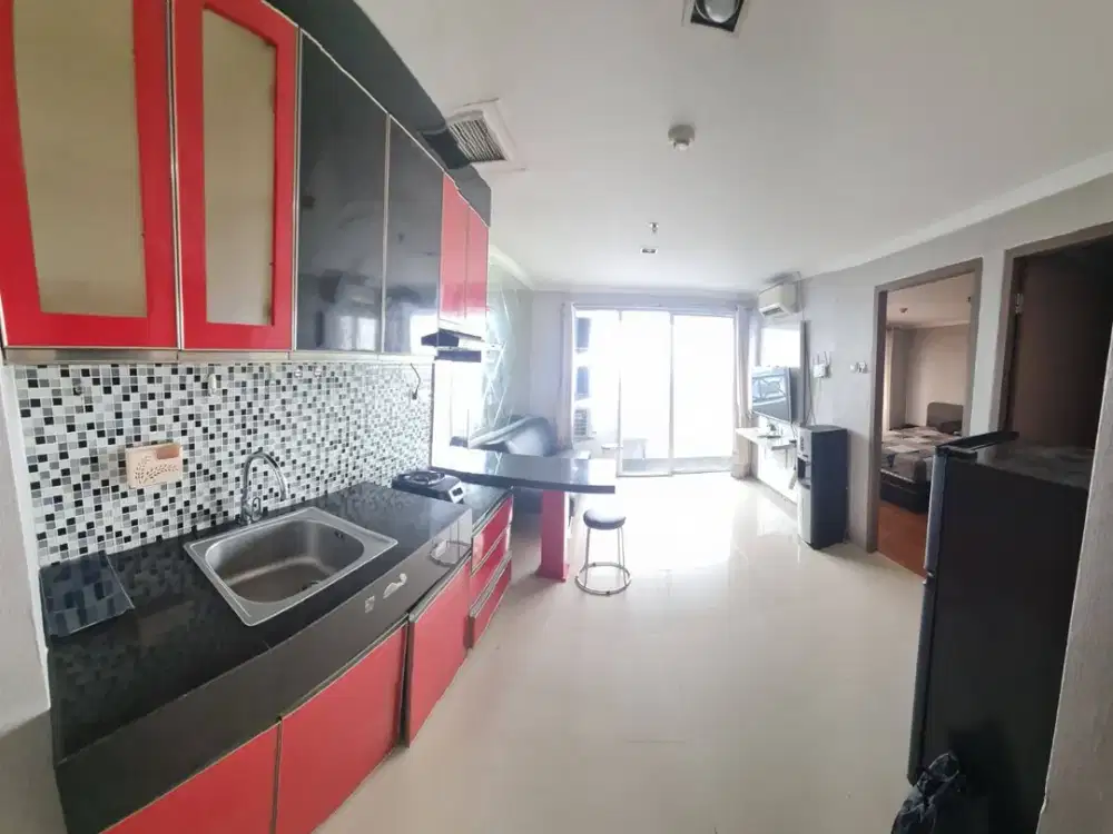Dijual Murah Apartemen Green Central City Full Furnish 2BR di Gajah Mada, Jakarta Pusat