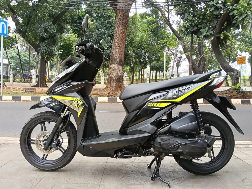 DIJUAL CASH HONDA BEAT ECO CBS FI THN 2016 PJK IDUP SIAP PAKAI