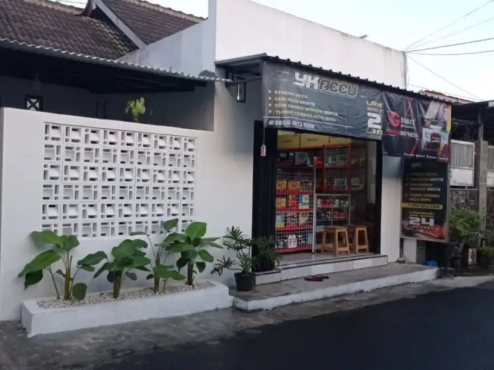 Jual rumah dan toko siap huni Kota Blitar