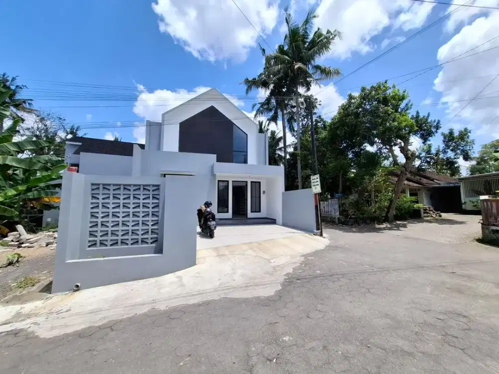 Kesempatan Terbatas! Rumah Desain Loft Estetik Lahan 120 m² di Sleman - Akses Jalan Lebar, SHM + PBG Ready