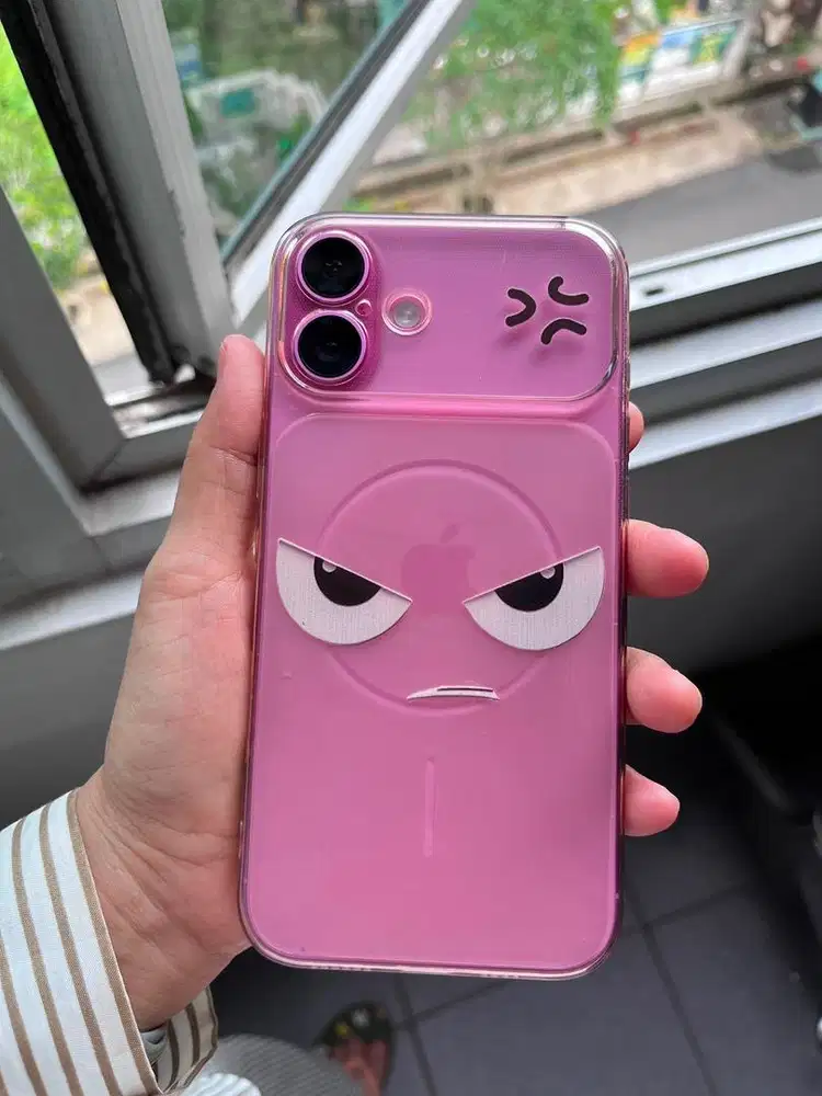 Dijual Iphone 16 plus 256gb ex Ibox Pink