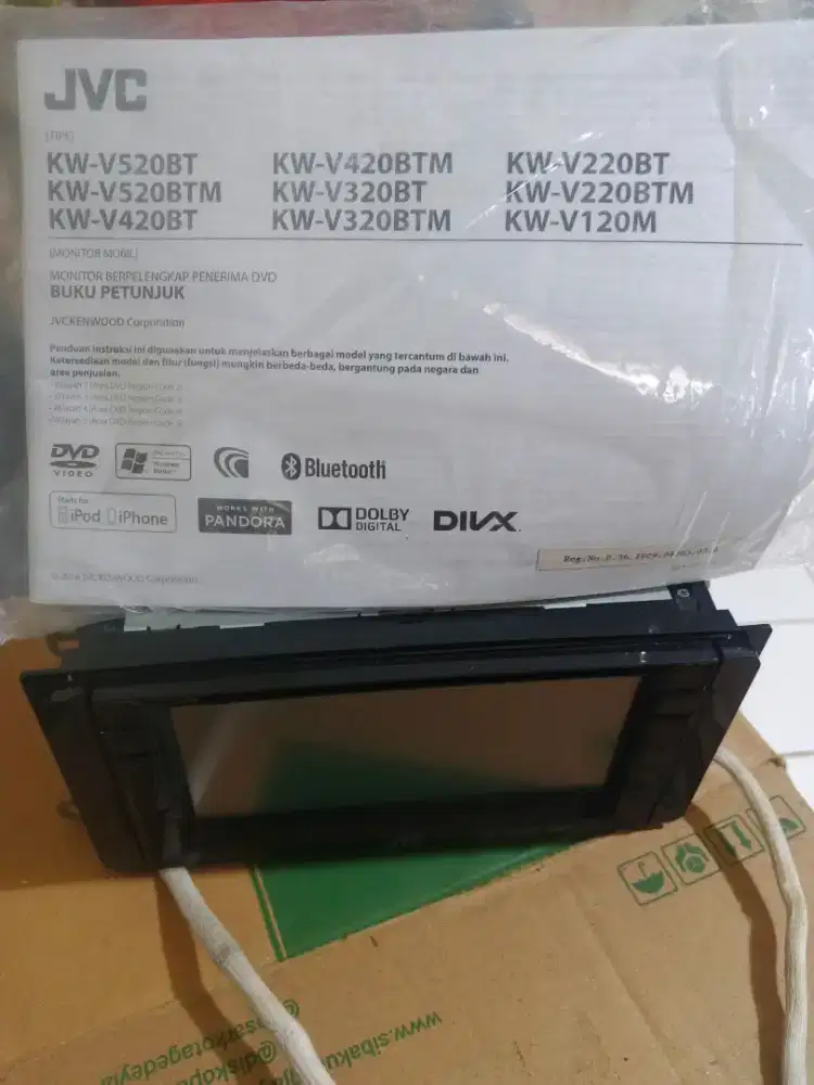 Dijual Head Unit like new merk JVC