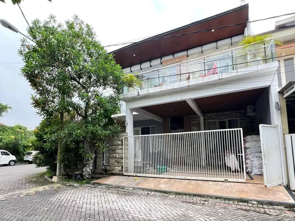 Dijual Lelang Rumah Mewah Minimalis Hook di Pantai Mentari Surabaya